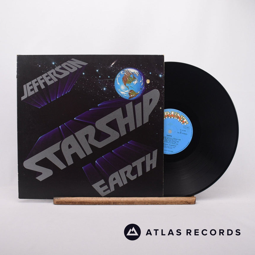 Jefferson Starship Earth LP Vinyl Record - Front Cover & Record