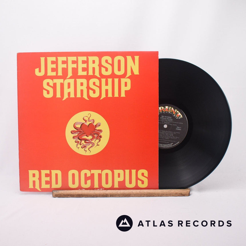 Jefferson Starship Red Octopus LP Vinyl Record - Front Cover & Record
