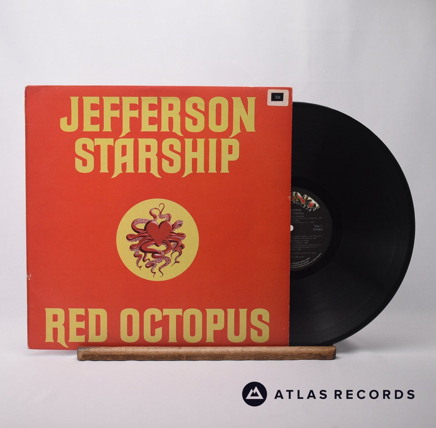 Jefferson Starship Red Octopus LP Vinyl Record - Front Cover & Record