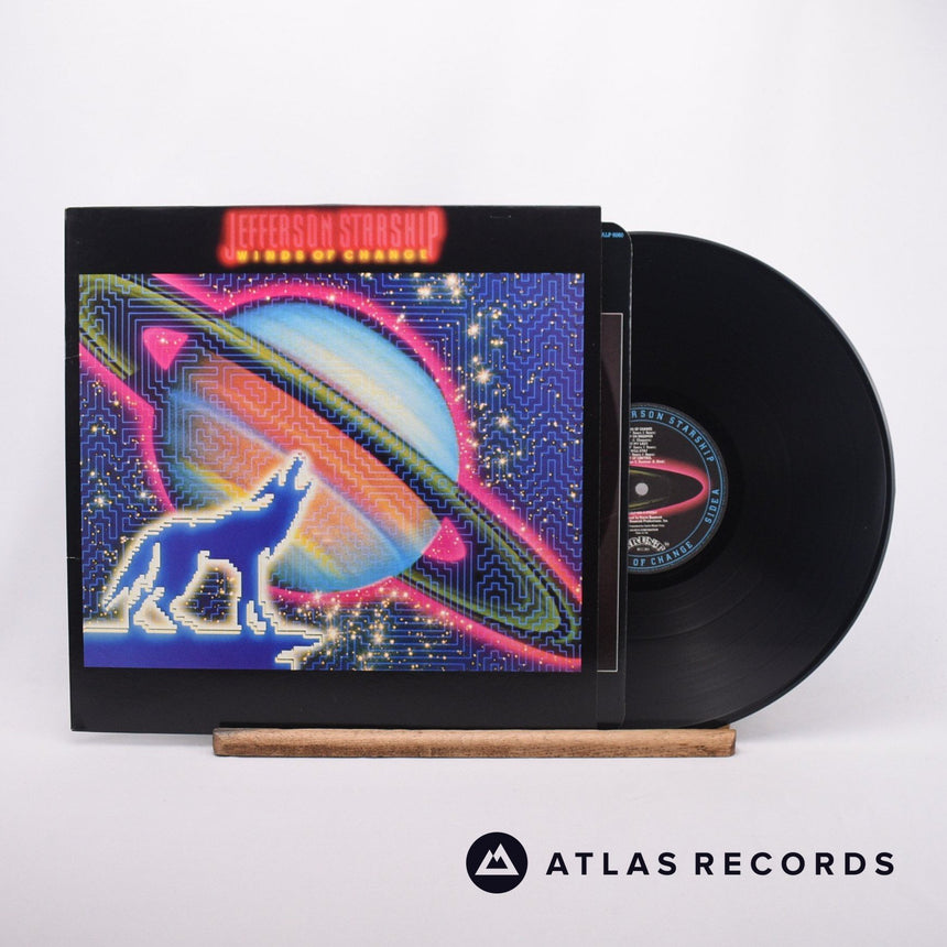 Jefferson Starship Winds Of Change LP Vinyl Record - Front Cover & Record