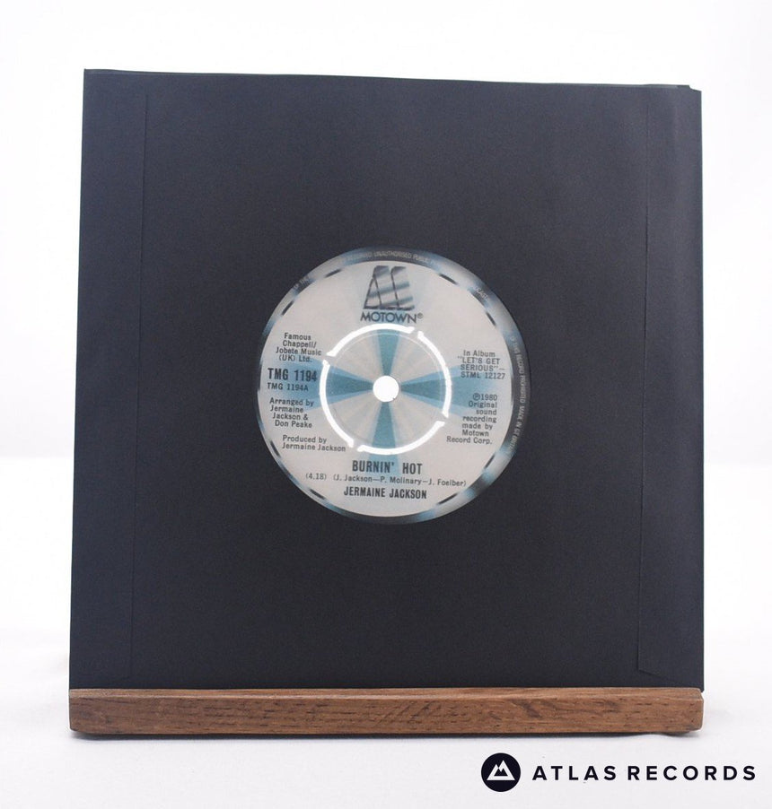 Jermaine Jackson - Burnin' Hot - 7" Vinyl Record - VG+