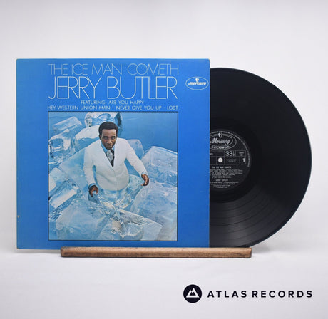 Jerry Butler The Ice Man Cometh LP Vinyl Record - Front Cover & Record