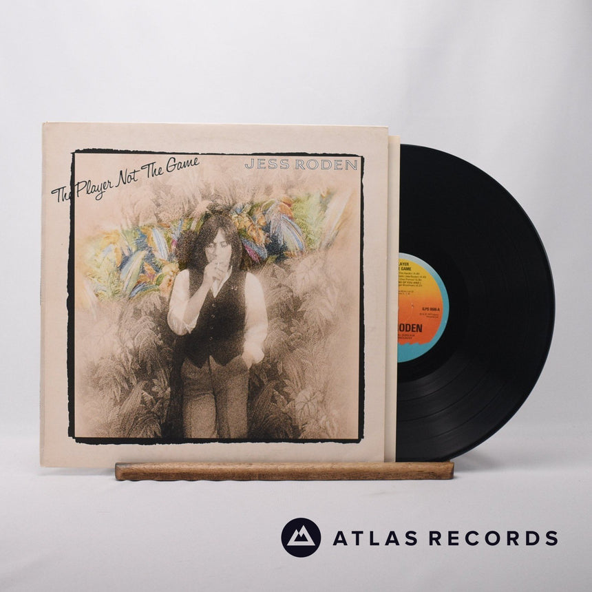 Jess Roden The Player Not The Game LP Vinyl Record - Front Cover & Record