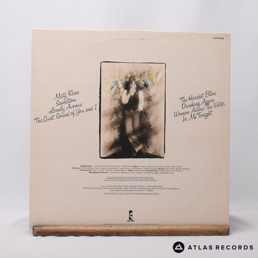 Jess Roden - The Player Not The Game - Lyric Sheet LP Vinyl Record - VG+/EX