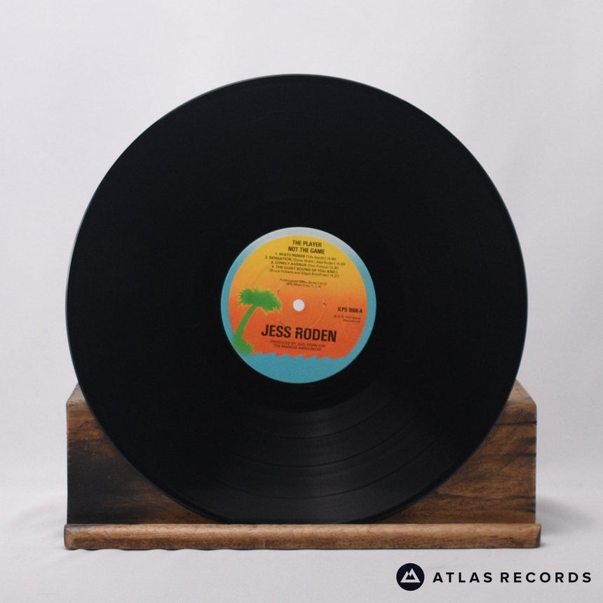 Jess Roden - The Player Not The Game - Lyric Sheet LP Vinyl Record - VG+/EX