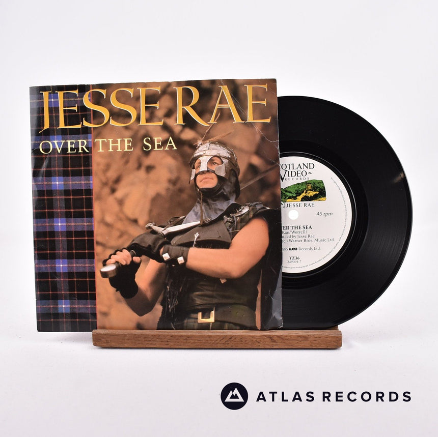 Jesse Rae Over The Sea 7" Vinyl Record - Front Cover & Record