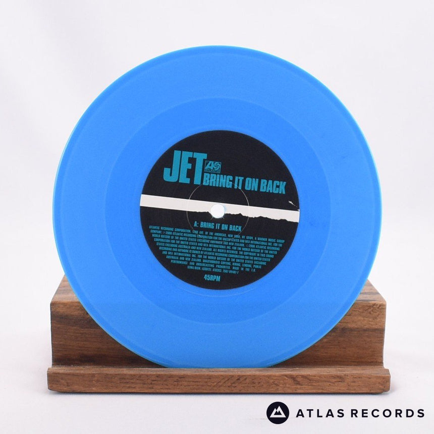 Jet - Bring It On Back - Blue 7" Vinyl Record - NM/EX