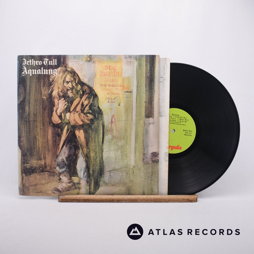Jethro Tull Aqualung LP Vinyl Record - Front Cover & Record