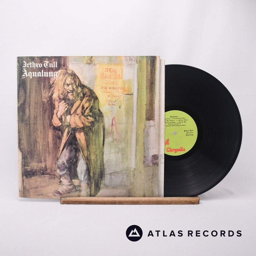 Jethro Tull Aqualung LP Vinyl Record - Front Cover & Record
