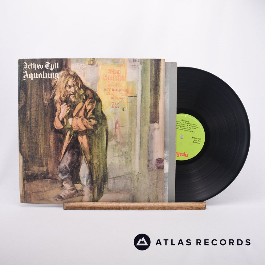 Jethro Tull Aqualung LP Vinyl Record - Front Cover & Record