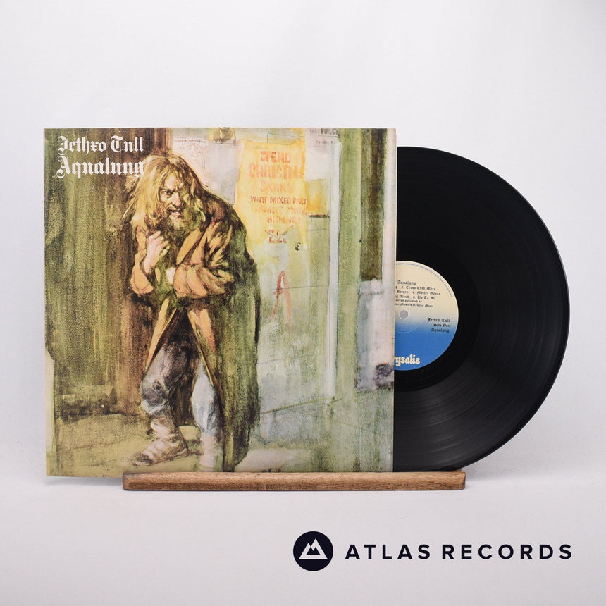 Jethro Tull Aqualung LP Vinyl Record - Front Cover & Record