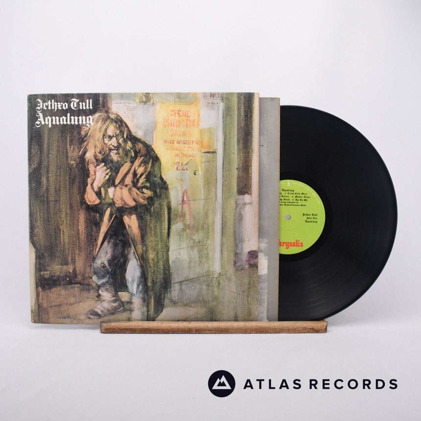 Jethro Tull Aqualung LP Vinyl Record - Front Cover & Record