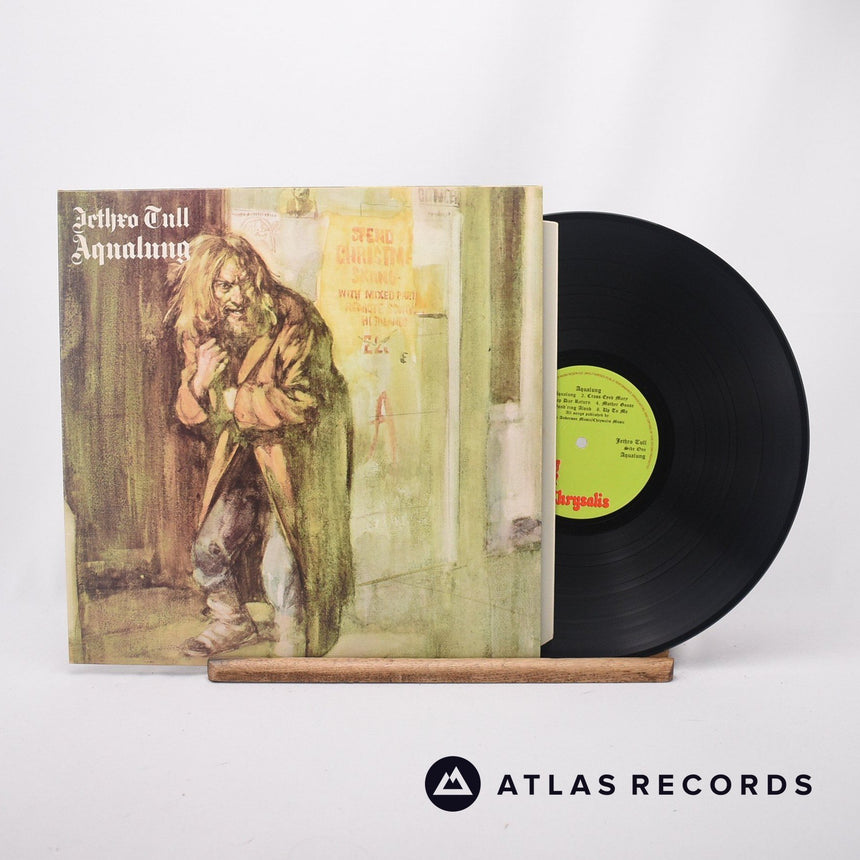 Jethro Tull Aqualung LP Vinyl Record - Front Cover & Record