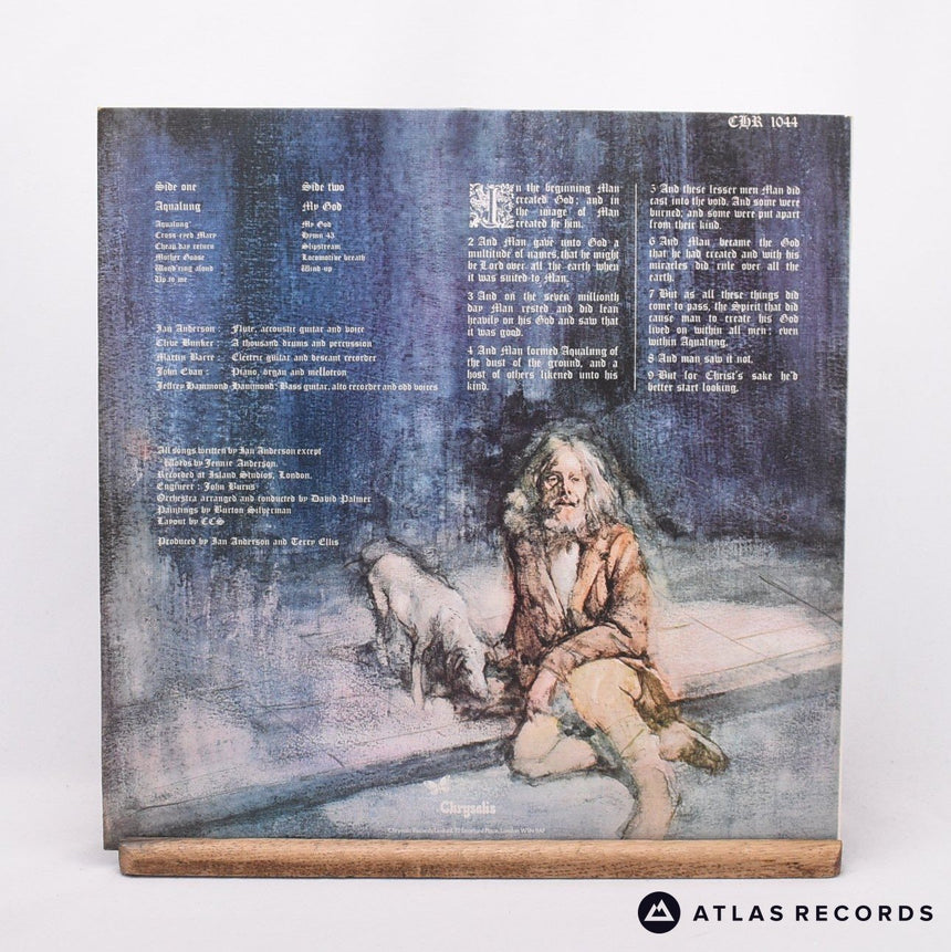 Jethro Tull - Aqualung - Reissue LP Vinyl Record - EX/EX