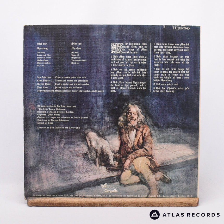 Jethro Tull - Aqualung - First Uk Press A-1U B-3U LP Vinyl Record - VG+/EX