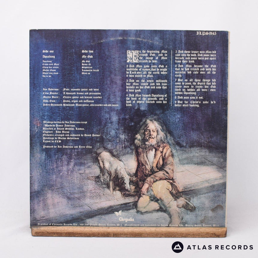 Jethro Tull - Aqualung - Repress A-1 B-3 LP Vinyl Record - VG+/VG+