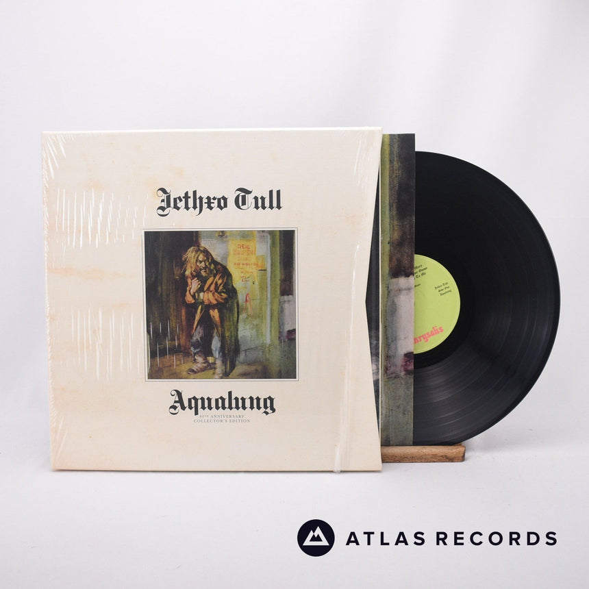 Jethro Tull Aqualung LP + 2 x CD + DVD + Blu-ray Vinyl Record - Front Cover & Record