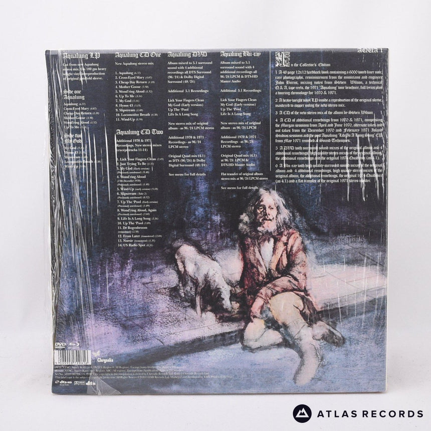 Jethro Tull - Aqualung - 180G Book LP + 2 x CD + DVD + Blu-ray Vinyl Record