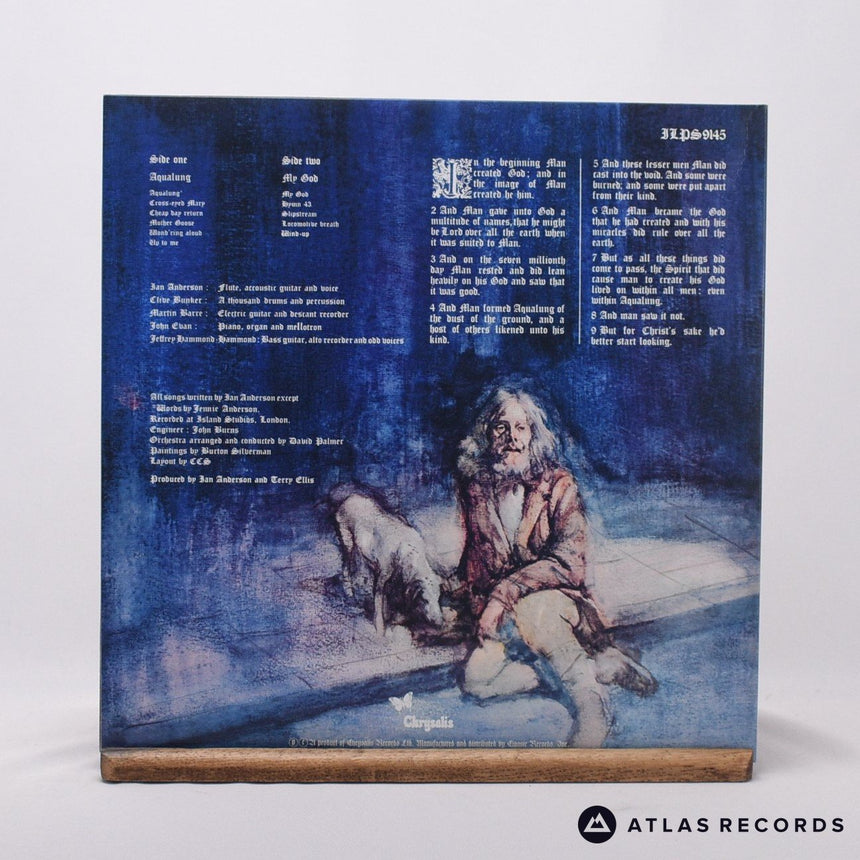 Jethro Tull - Aqualung - 200G Insert Lyric Sheet Quiex LP Vinyl Record - NM/NM