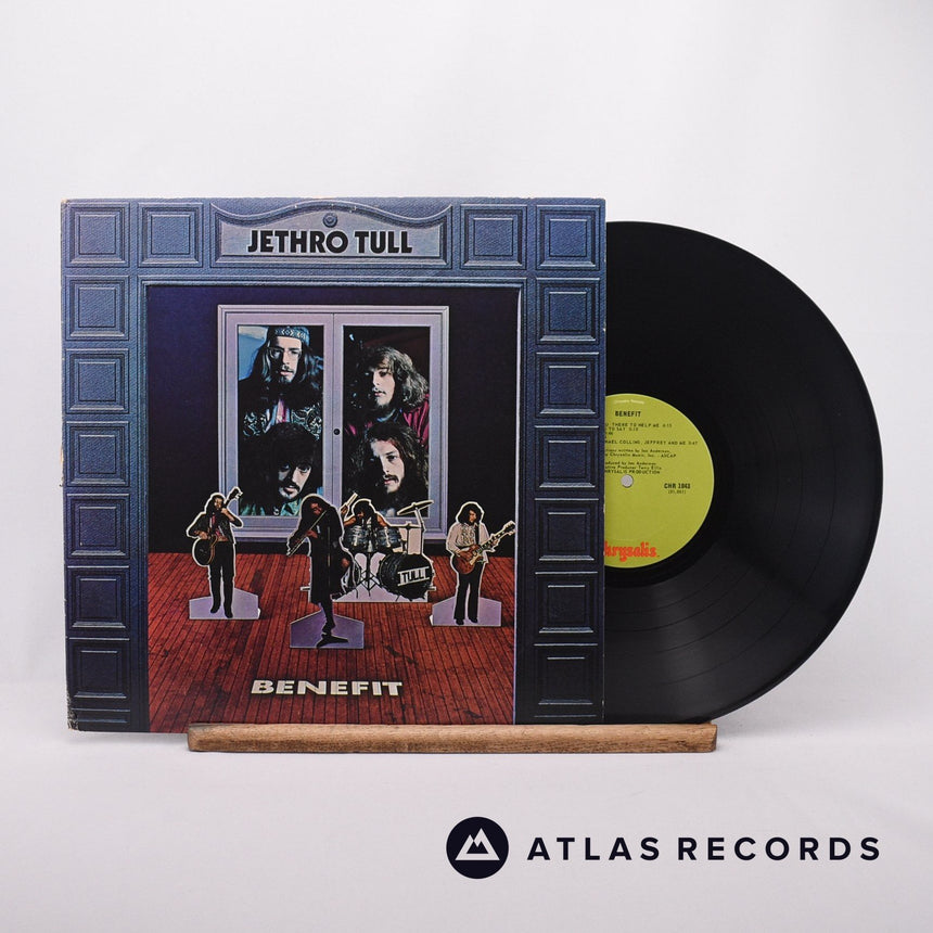 Jethro Tull Benefit LP Vinyl Record - Front Cover & Record