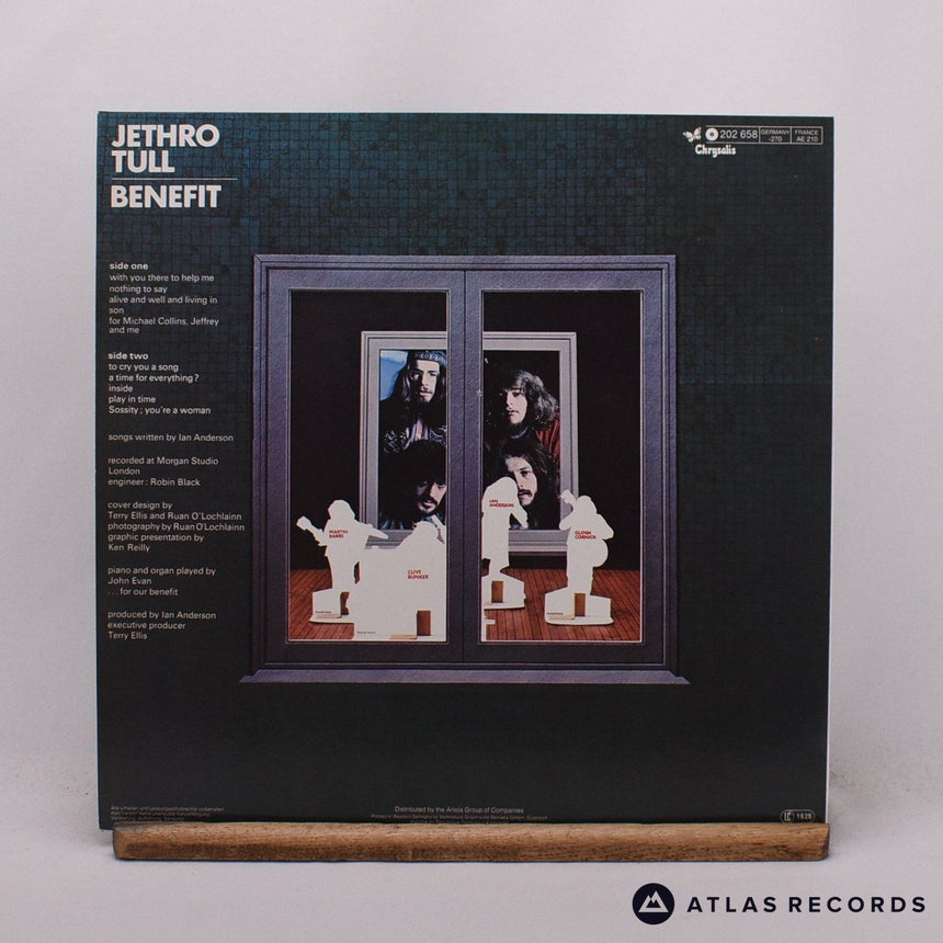 Jethro Tull - Benefit - Reissue LP Vinyl Record - EX/EX