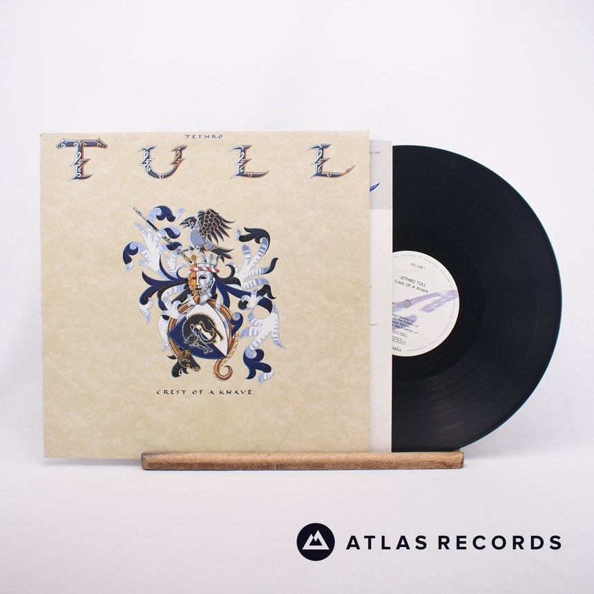 Jethro Tull Crest Of A Knave LP Vinyl Record - Front Cover & Record