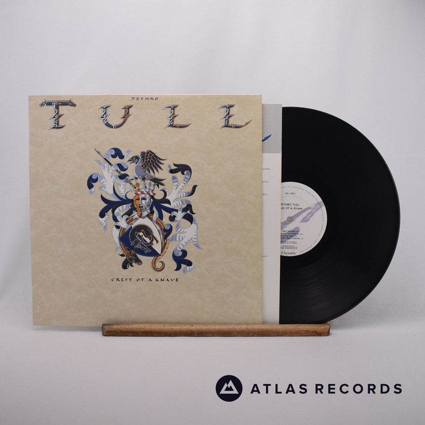 Jethro Tull Crest Of A Knave LP Vinyl Record - Front Cover & Record
