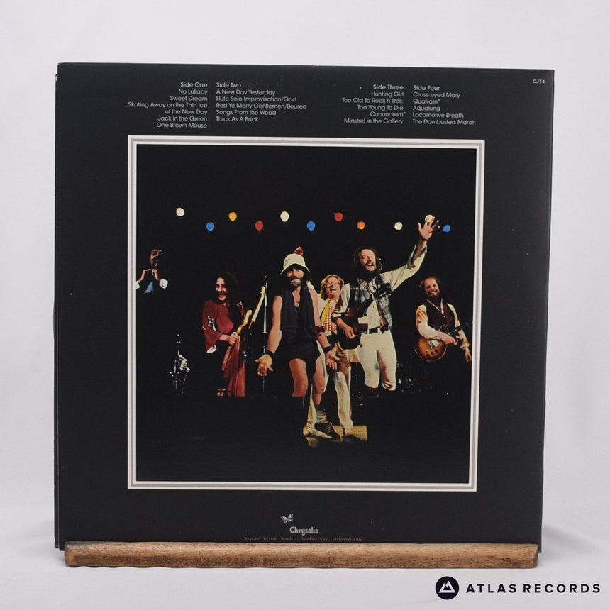 Jethro Tull - Live - Bursting Out - A//4 B//4 Double LP Vinyl Record - EX/EX