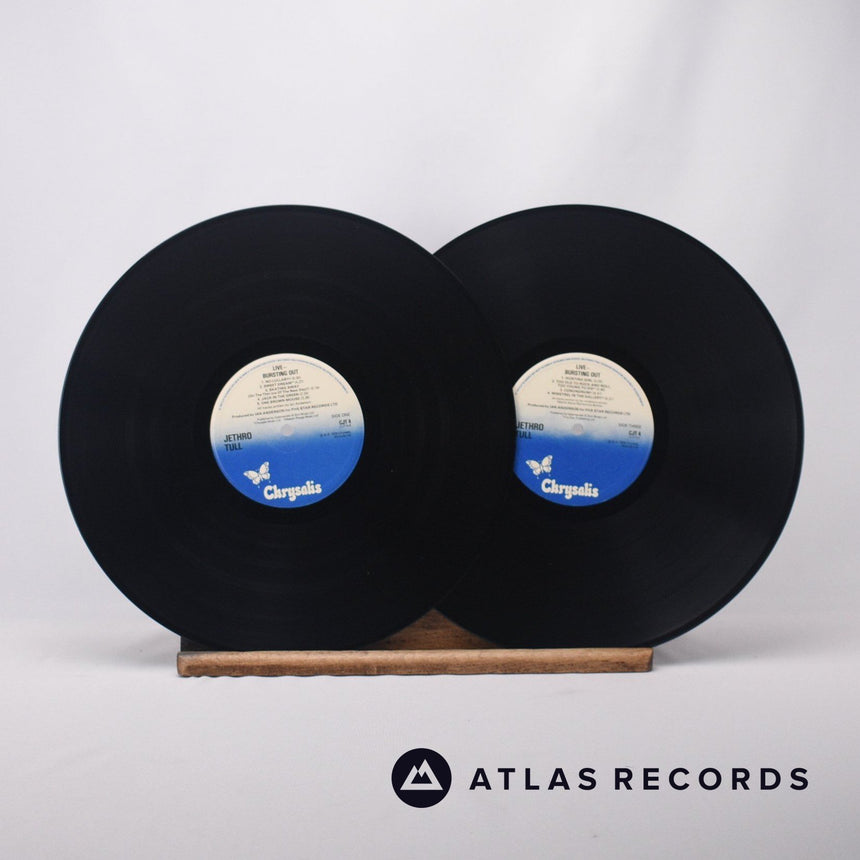 Jethro Tull - Live - Bursting Out - Double LP Vinyl Record - EX/EX