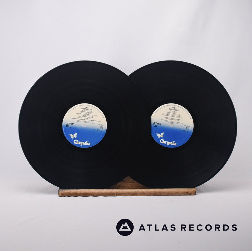 Jethro Tull - Live - Bursting Out - Double LP Vinyl Record - EX/EX