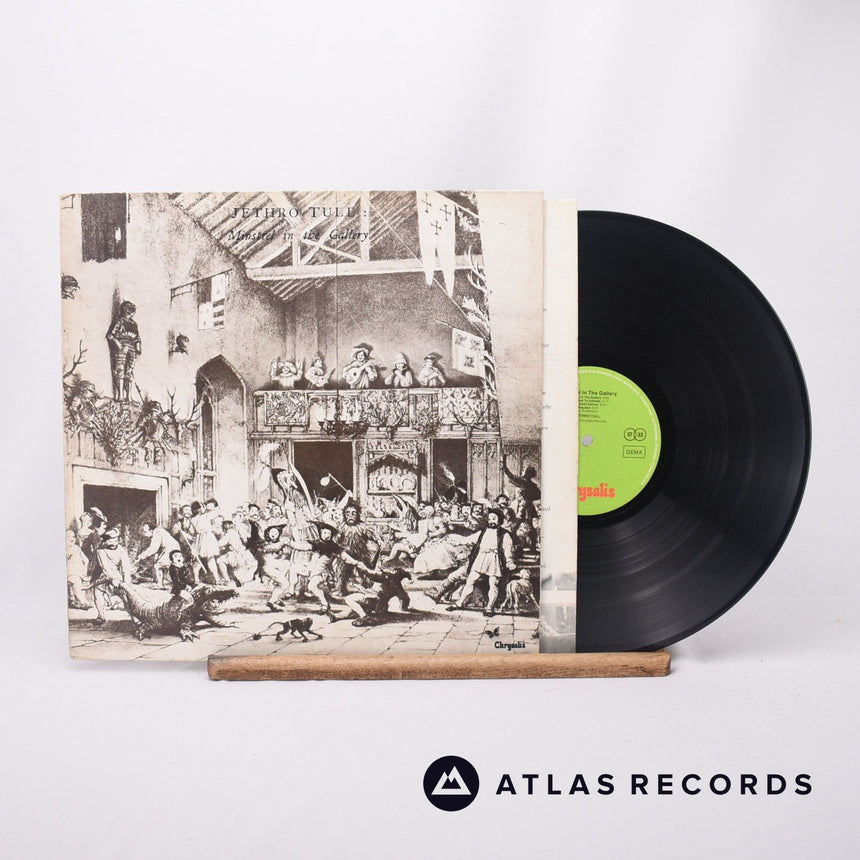 Jethro Tull Minstrel In The Gallery LP Vinyl Record - Front Cover & Record