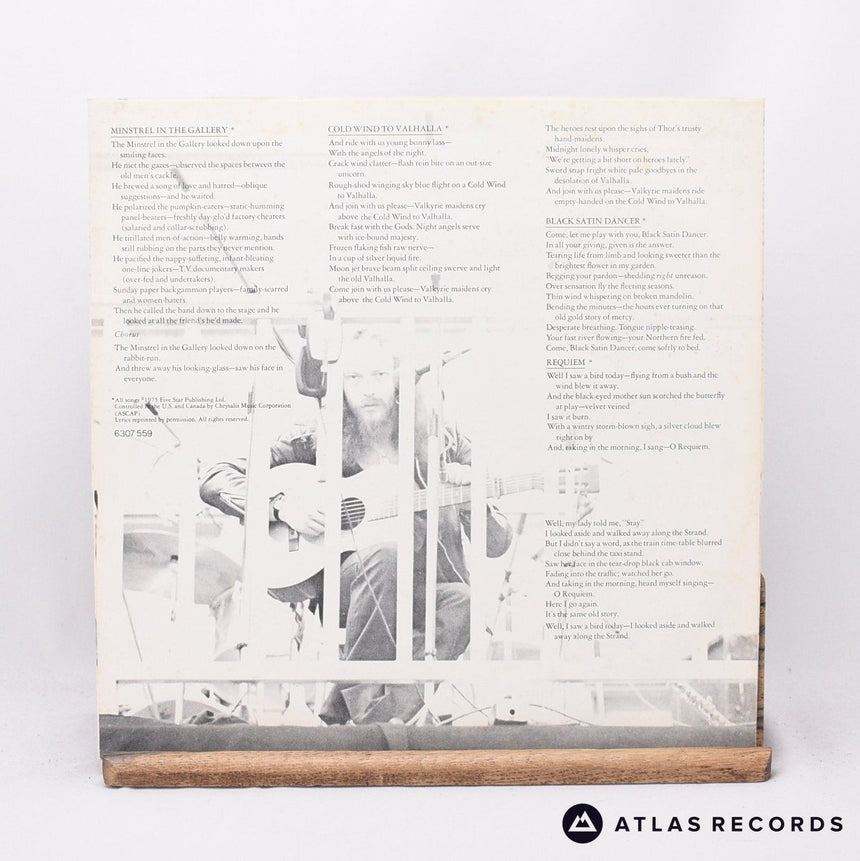 Jethro Tull - Minstrel In The Gallery - LP Vinyl Record - VG+/VG+