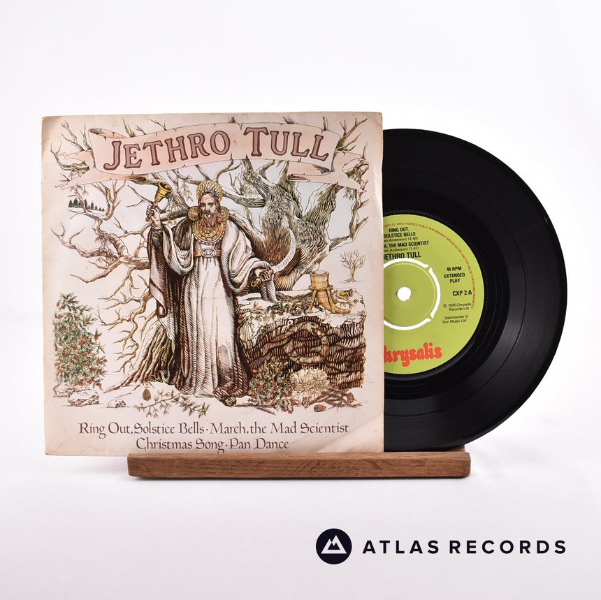 Jethro Tull Ring Out, Solstice Bells 7" Vinyl Record - Front Cover & Record
