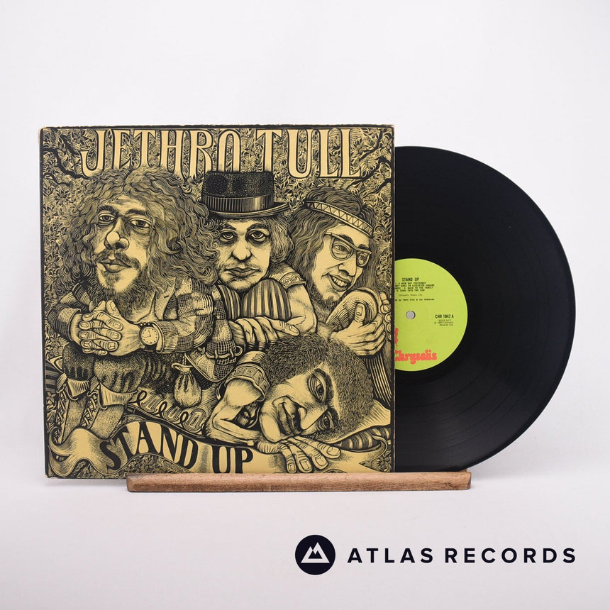 Jethro Tull Stand Up LP Vinyl Record - Front Cover & Record