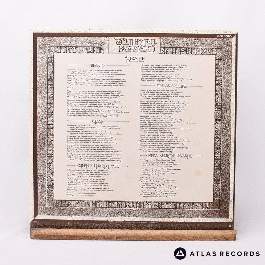 Jethro Tull - The Broadsword And The Beast - LP Vinyl Record - EX/EX