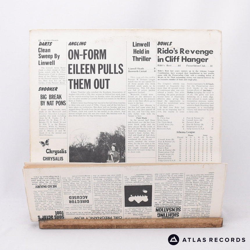 Jethro Tull - Thick As A Brick - Newspaper A-3 B-2 LP Vinyl Record - VG+/VG+