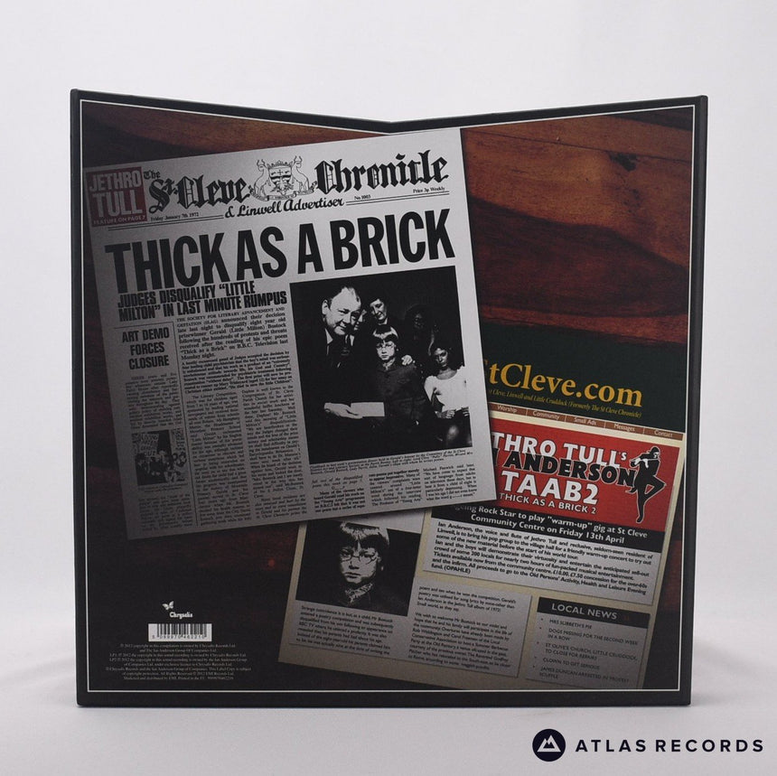 Jethro Tull - Thick As A Brick - Box Set 2 x LP Vinyl Record