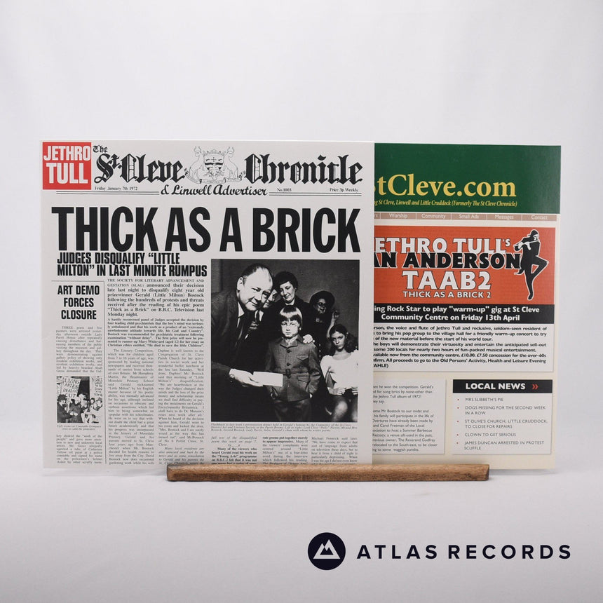 Jethro Tull - Thick As A Brick - Box Set 2 x LP Vinyl Record