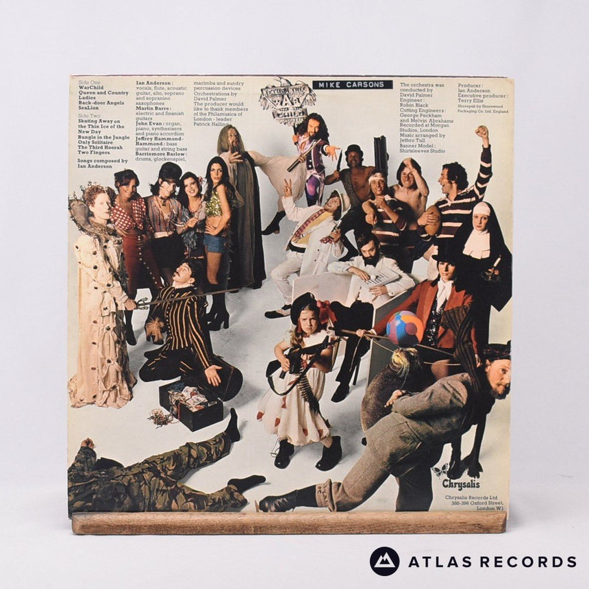 Jethro Tull - War Child - A-3 B-1 LP Vinyl Record - VG+/VG+