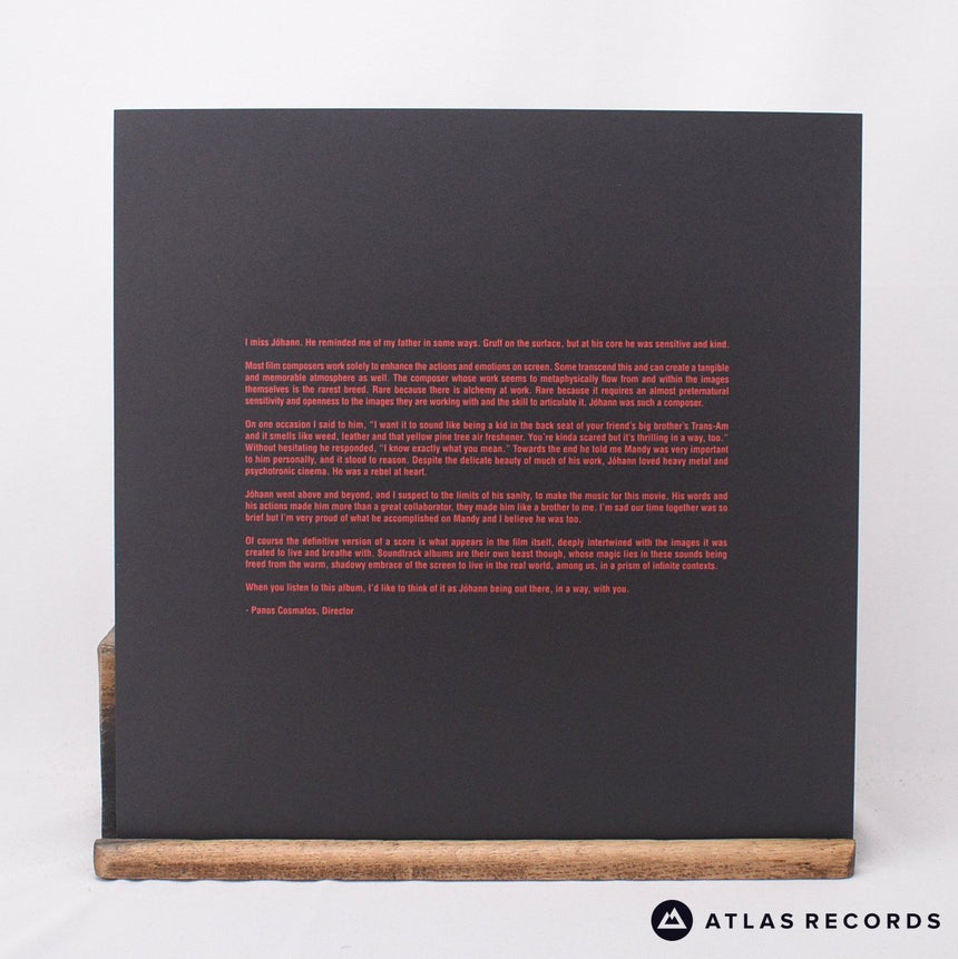 Jóhann Jóhannsson - Mandy - 140G Vinyl Magenta Translucent LP Vinyl Record