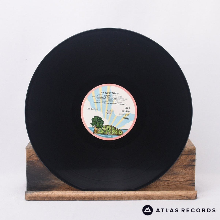 Jim Capaldi - Oh How We Danced - Gatefold LP Vinyl Record - VG+/EX