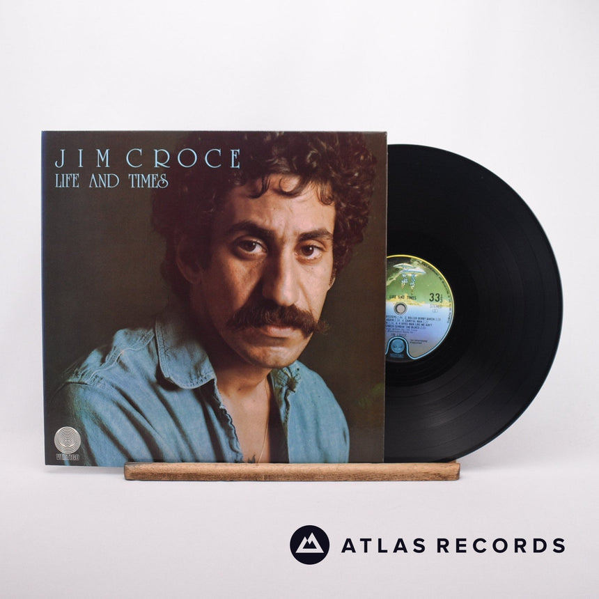 Jim Croce Life And Times LP Vinyl Record - Front Cover & Record