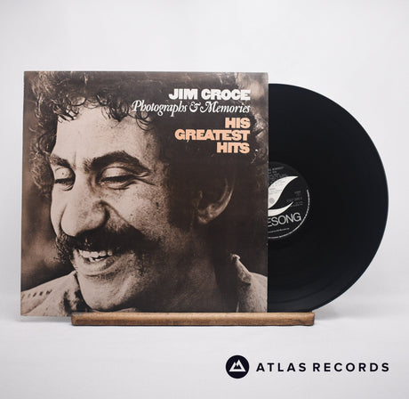 Jim Croce Photographs & Memories LP Vinyl Record - Front Cover & Record