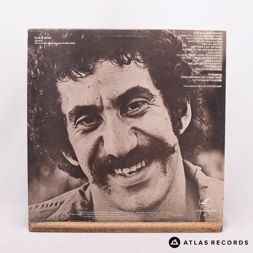 Jim Croce - Photographs & Memories (His Greatest Hits) - LP Vinyl Record - EX/EX