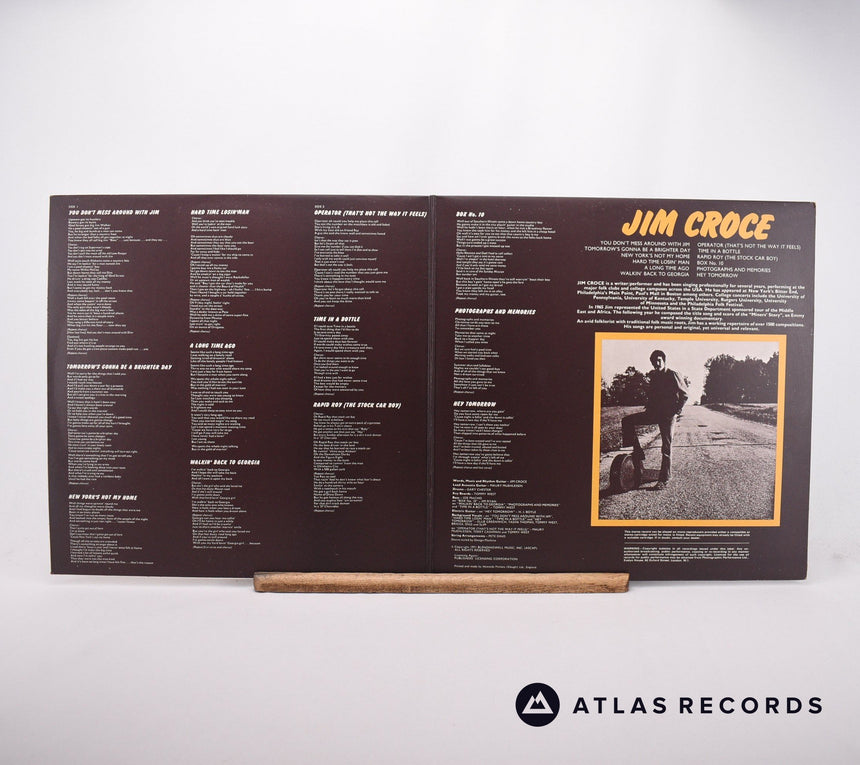 Jim Croce - You Don't Mess Around With Jim - 1Y 2Y LP Vinyl Record - EX/EX