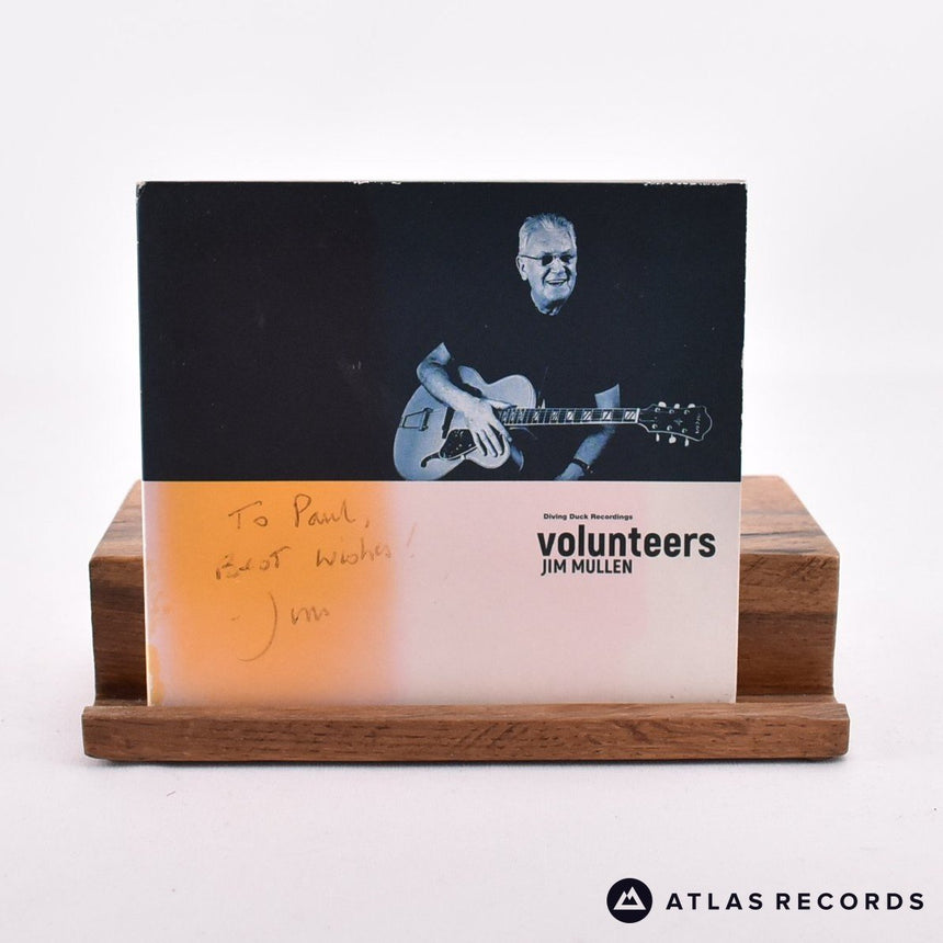 Jim Mullen Volunteers CD Vinyl Record - Front Cover & Record