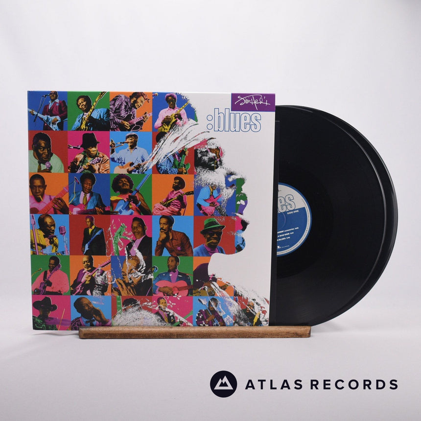 Jimi Hendrix Blues Double LP Vinyl Record - Front Cover & Record