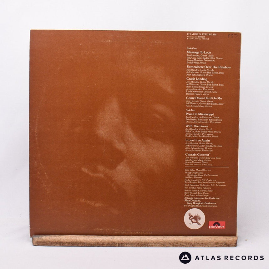 Jimi Hendrix - Crash Landing - LP Vinyl Record - EX/EX