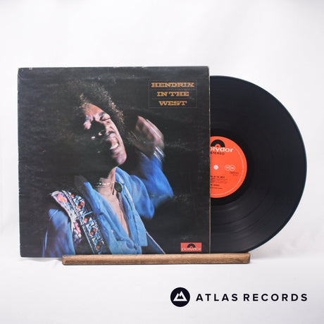 Jimi Hendrix Hendrix In The West LP Vinyl Record - Front Cover & Record