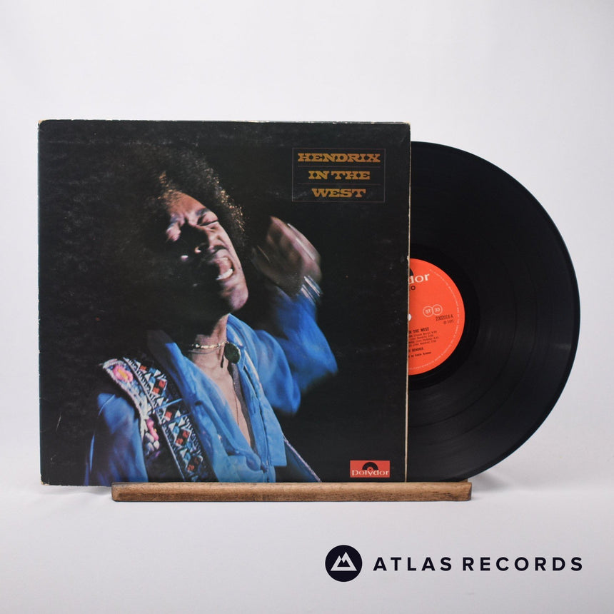 Jimi Hendrix Hendrix In The West LP Vinyl Record - Front Cover & Record